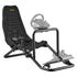 Racing Wheel Stand, Heavy-Duty Integrated Simulator Cockpit Steering Stand, Fit Logitech G25,G27,G29,G920,G923, Thrustmaster T300RS,TX F458,T500RS,T3PA-PRO (F1/GT) and CSR Pedals, Black
