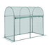Crop Cage, 1.8 x 0.91 x 1.5 m Plant Protection Tent with Zippered Door, Wind-Resistant Tall Crop Cage, Easy to Install, Outdoor Raised Bed Cover with Frame, Plant Netting for Garden Patio Lawn