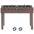 Foosball Table, 48 inch Standard Size Foosball Table, Indoor Full Size Foosball Table for Home, Family, and Game Room, Soccer with Foosball Table Set, Includes 2 Balls and 2 Cup Holders
