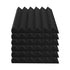 Acoustic Foam Panels 24 Pack 12 x 12 x 2 in Adhesive for Wall Ceiling