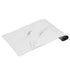 Self Adhesive Vinyl Floor Tiles 390 x 23.6 inch, 1.5mm Thick Peel & Stick, White Marble Texture DIY Flooring for Kitchen, Dining Room, Bedrooms & Bathrooms, Easy for Home Decor