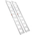 Aluminum Ramps, 1250lbs, Straight Ramp with Treads and Load Straps, Portable Loading Ramp for Motorcycles, ATVs, Trucks, Lawn Mower, Dirt Bike, Garden Tractor, 78"L x 12"W, 2Pcs