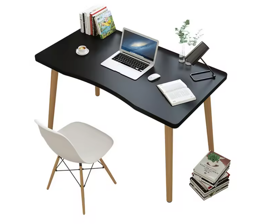 Computer Desk Table Study - Beige / 80 CM