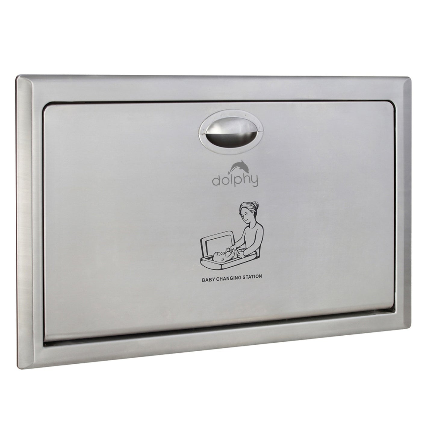 Recessed  Baby Change Station - Stainless Steel