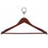 Anti-theft Wooden Cloth Hanger - Brown
