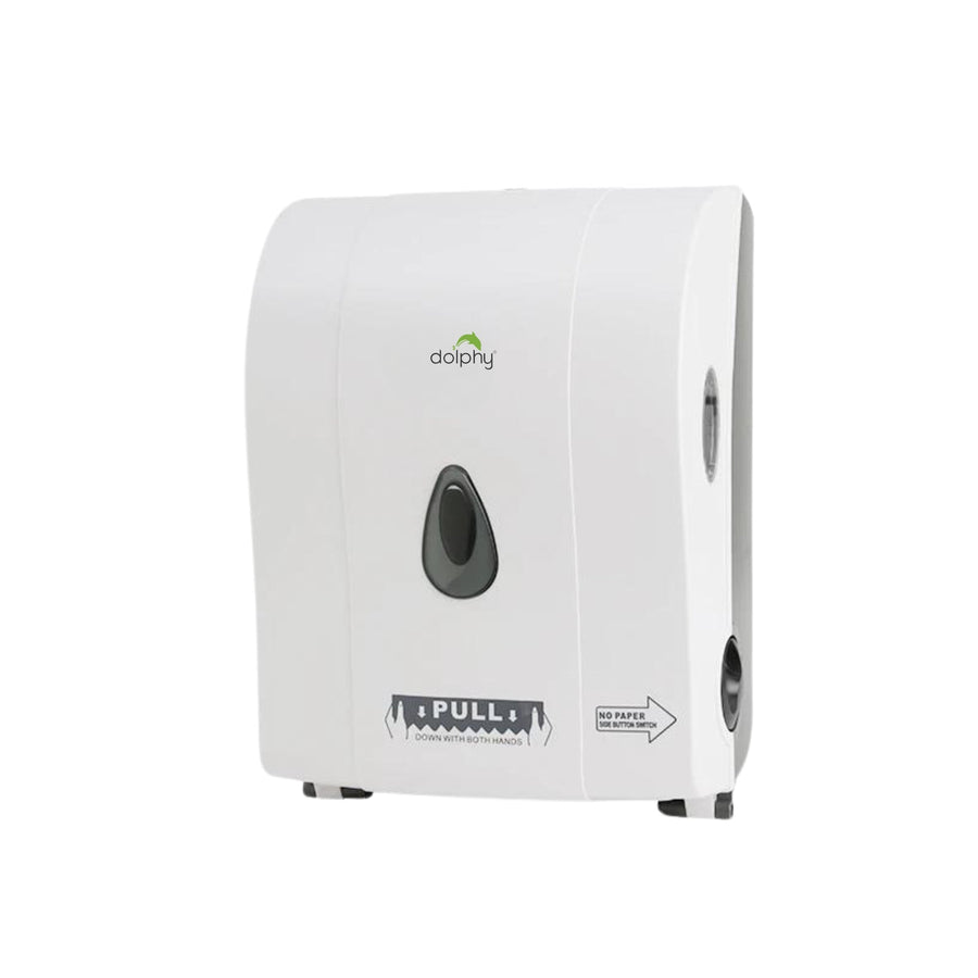 Semi-Autocut Paper Towel Dispenser-White