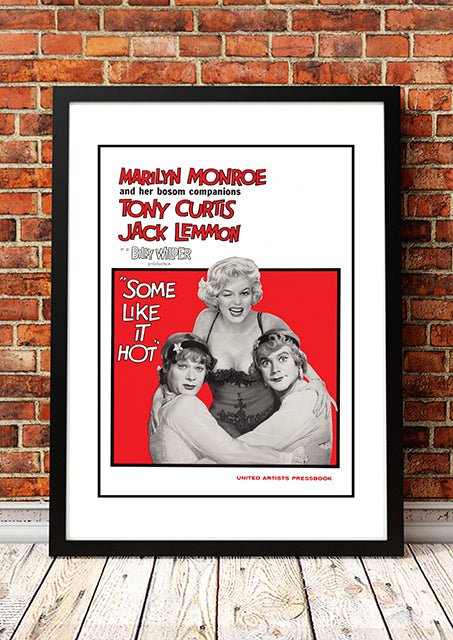 Marilyn Monroe Some Like It Hot Framed Movie Poster! - Framed A3