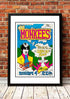 The Monkees California State Fair Sacramento, USA Concert Poster 1969 - Framed A2
