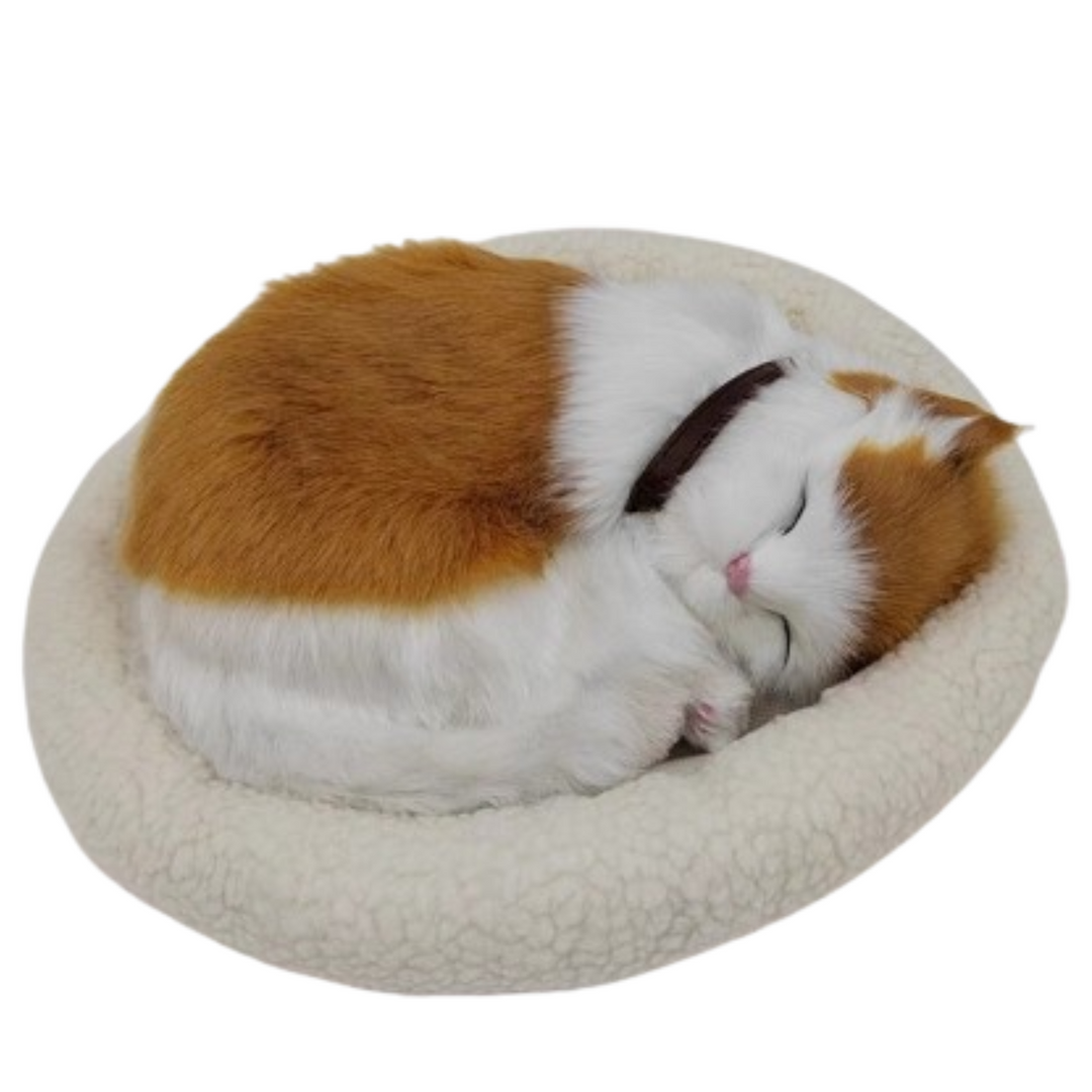 Sleepy Tails - Ginger Cat - Breathing