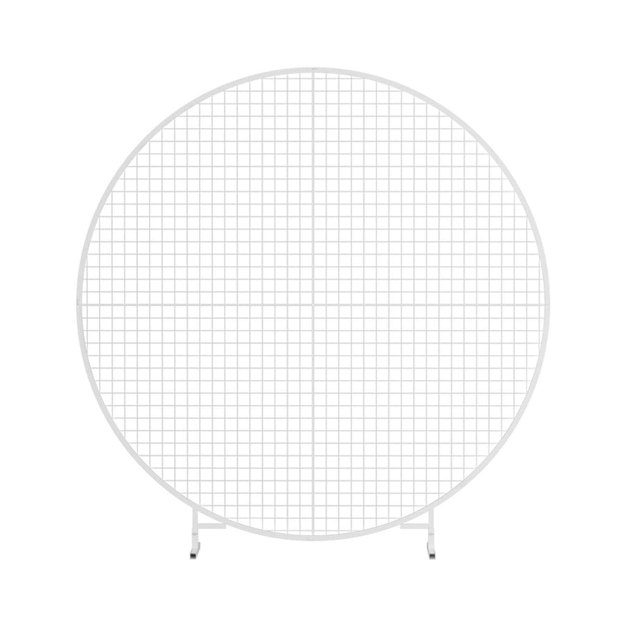 2M Round Backdrop Stand Wedding Background Decoration Party Flower Balloon Display