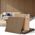 Artiss 10PCS Peel and Stick Wall Panels Tiles 68X68CM Self Adhesive for Home Office Studio Brown