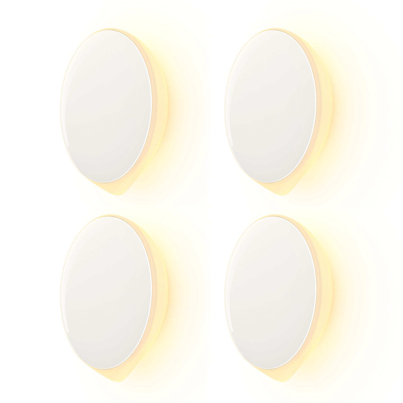 AIPOWER Motion Sensor Night Light USB-C Rechargeable Closet Light 4 Packs