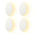 AIPOWER Motion Sensor Night Light USB-C Rechargeable Closet Light 4 Packs
