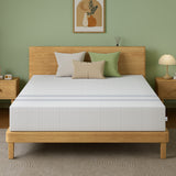 25cm Double Reversible Gel Memory Foam Mattress BedStory Medium & Firm