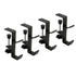 Jingle Jollys Christmas Garland Hangers X4 Stocking Hooks Wreath 2-In-1 No Drill