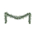 Jingle Jollys 3M Christmas Garland Pre-lit LED Lights Snow Frosted Tips Decor