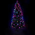 Jingle Jollys 2.1m Christmas Tree Optic Fibre LED Xmas tree Multi Colour
