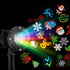 Jingle Jollys Christmas Lights Projector Light Outdoor Decorations Outdoor