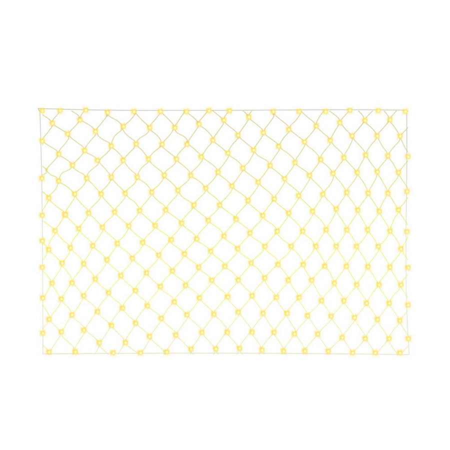 2Mx3M Christmas Lights Net String Light Decorations Warm 504 LED Jingle Jollys