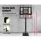 Everfit 3.05M Basketball Hoop Stand System Adjustable Height Portable Pro Black