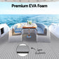 Seamanship EVA Foam Boat Flooring Mat Decking Sheet 240x90x0.6cm Light Grey