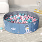 Keezi Kids Ball Pool Pit Toddler Play Foldable Child Playhouse Storage Bag Blue