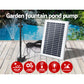 Gardeon Solar Pond Pump with Battery LED Lights 4.4FT