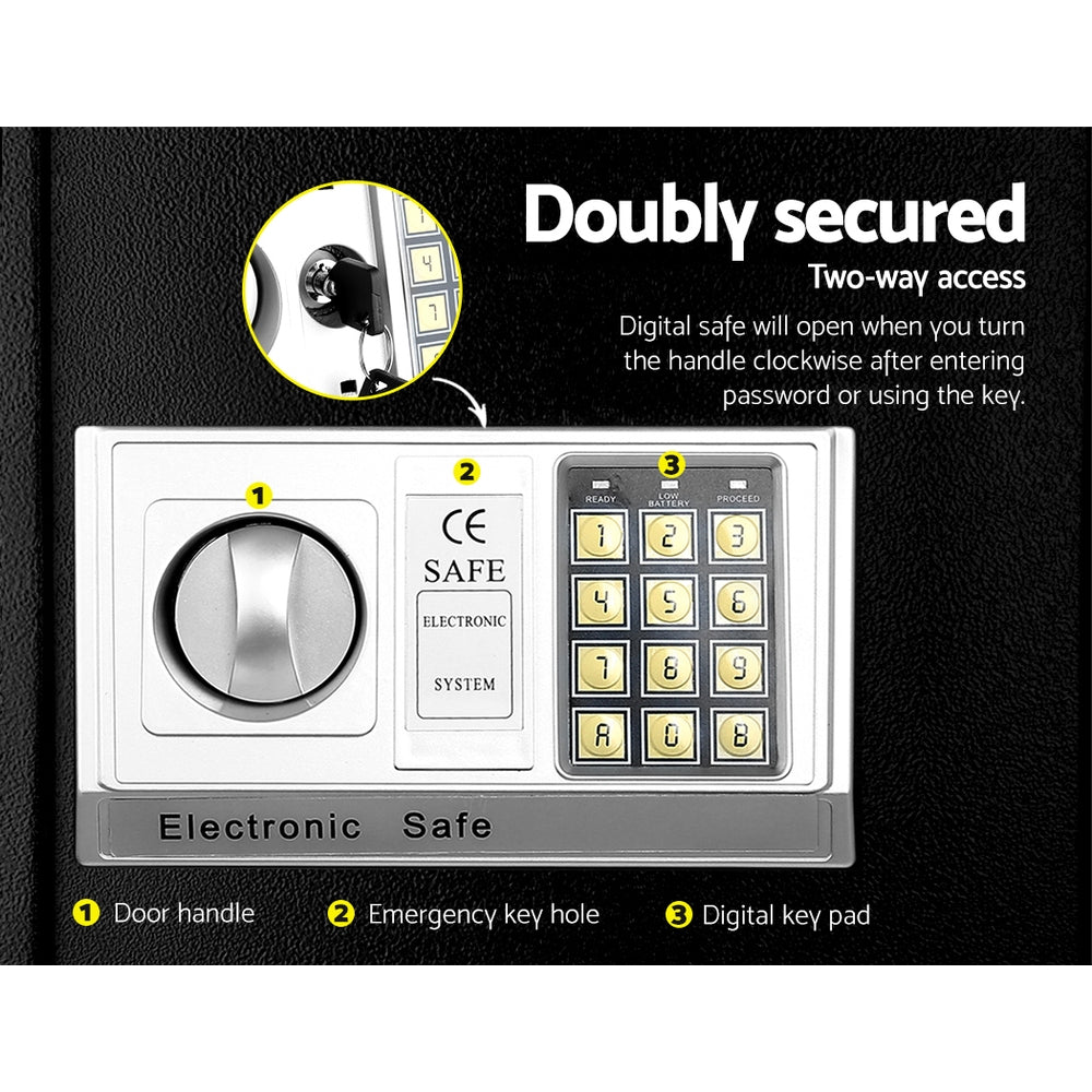 UL-TECH Security Safe Box 20L