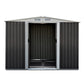 Giantz Garden Shed 2.58x2.07M w/Metal Base Sheds Outdoor Storage Double Door Tool