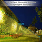 3 x LED Spotlights Powered Solar Garden Lights Outdoor Waterproof (Warm White)