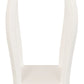 1 Drawer Cabriol Leg Plant Stand (White)