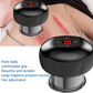 12 levels Electric Cupping Therapy Smart Scraping Massager Red Light Heating Body Slimming Black