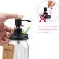 4x Portable Soap Dispensers Refillable Ideal for Lotion Dish Soap Hand Soap AU