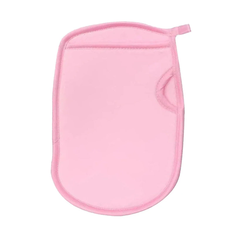 Pink universal Double-Side Super Soft Exfoliating Bath Mitt Shower Gloves Body Clean