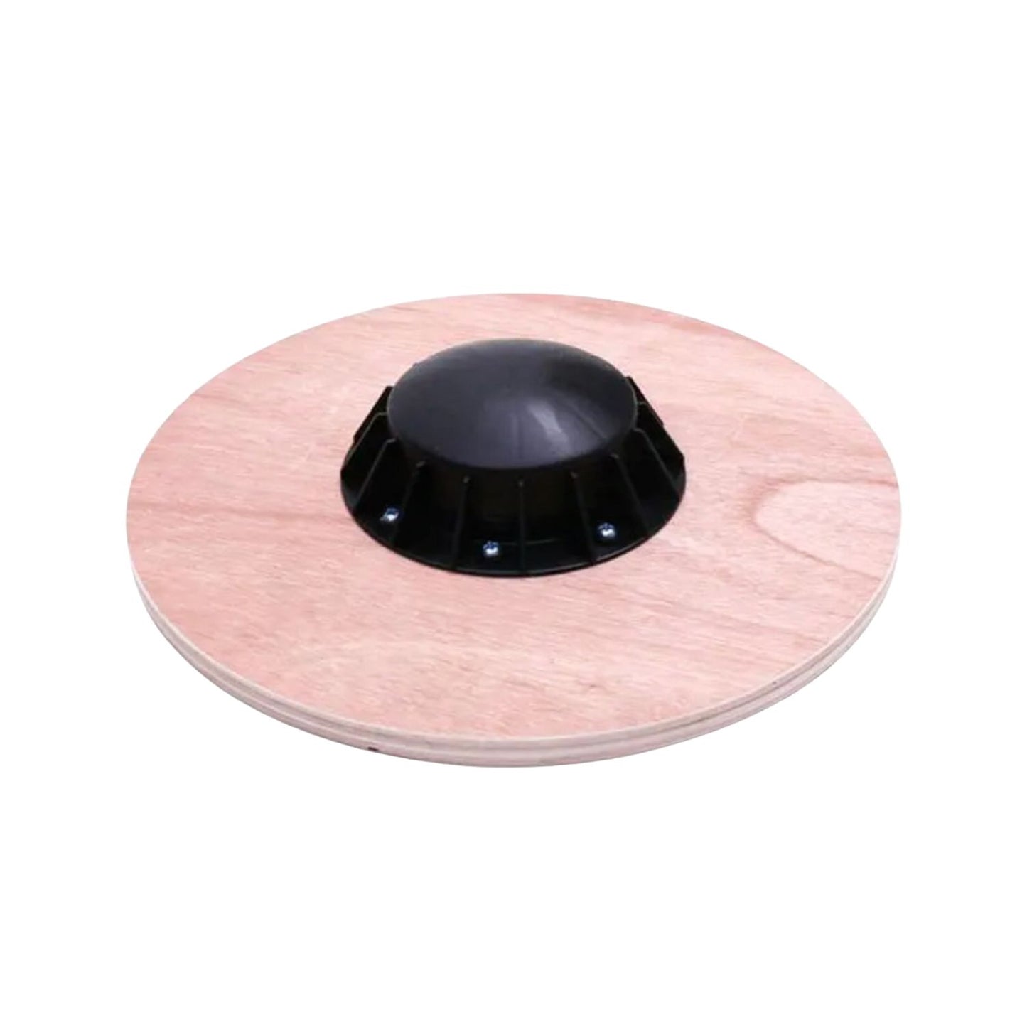 Verpeak Wooden Wobble Board with Non-Slip Pads (Black with Wood) VP-BT-102-BK