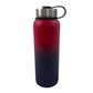 Verpeak 40oz Vacuum Insulated Water Bottle 3 Lids Straw Red Purple VP-IWB-101-HL