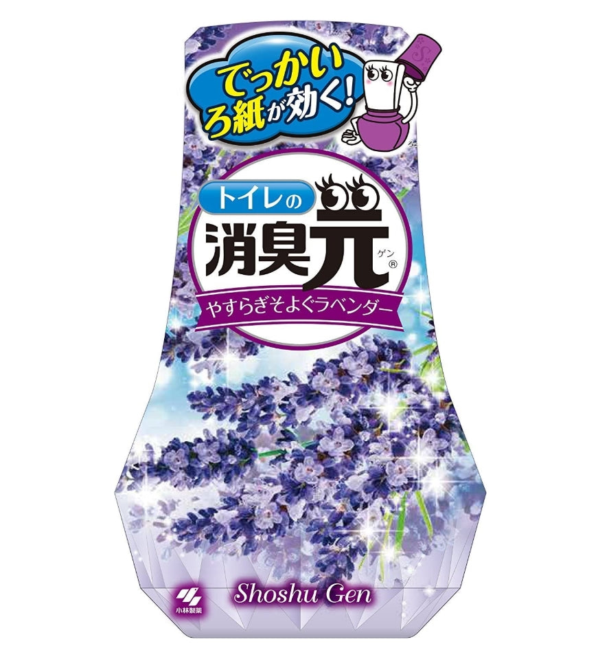 [6-PACK] KOBAYASHI Japan Toilet Deodorant 400ml  (7 Scents Available) Lavender