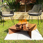 Firepit with Ash Tray with 0.11 Mild Steel"