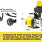 HydroActive Weatherised 1200w Rain Water Tank Auto Pressure Electric Garden Irrigation Pump