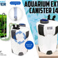 Aquarium UV Light External Canister Filter 1400L/H + Media Kit