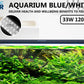 33W Set 2 Aquarium Blue White LED Light for Tank 120-140cm
