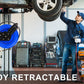 Air Hose Retractable Rewind Reel Automotive Industrial 15m