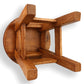 Children's Chair Stool Wooden Lion Theme