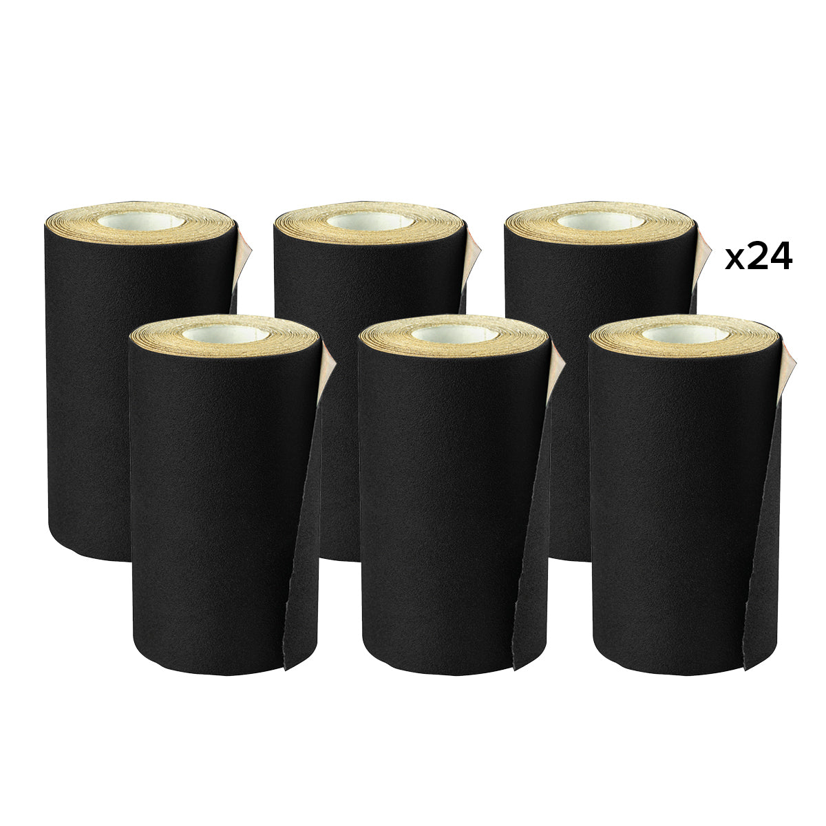 Handy Hardware 24PCE Sandpaper Rolls Wet & Dry Use 400 Grit Cut To Size 3m