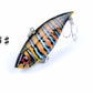 6x 6.5cm Vib Bait Fishing Lure Lures Hook Tackle Saltwater
