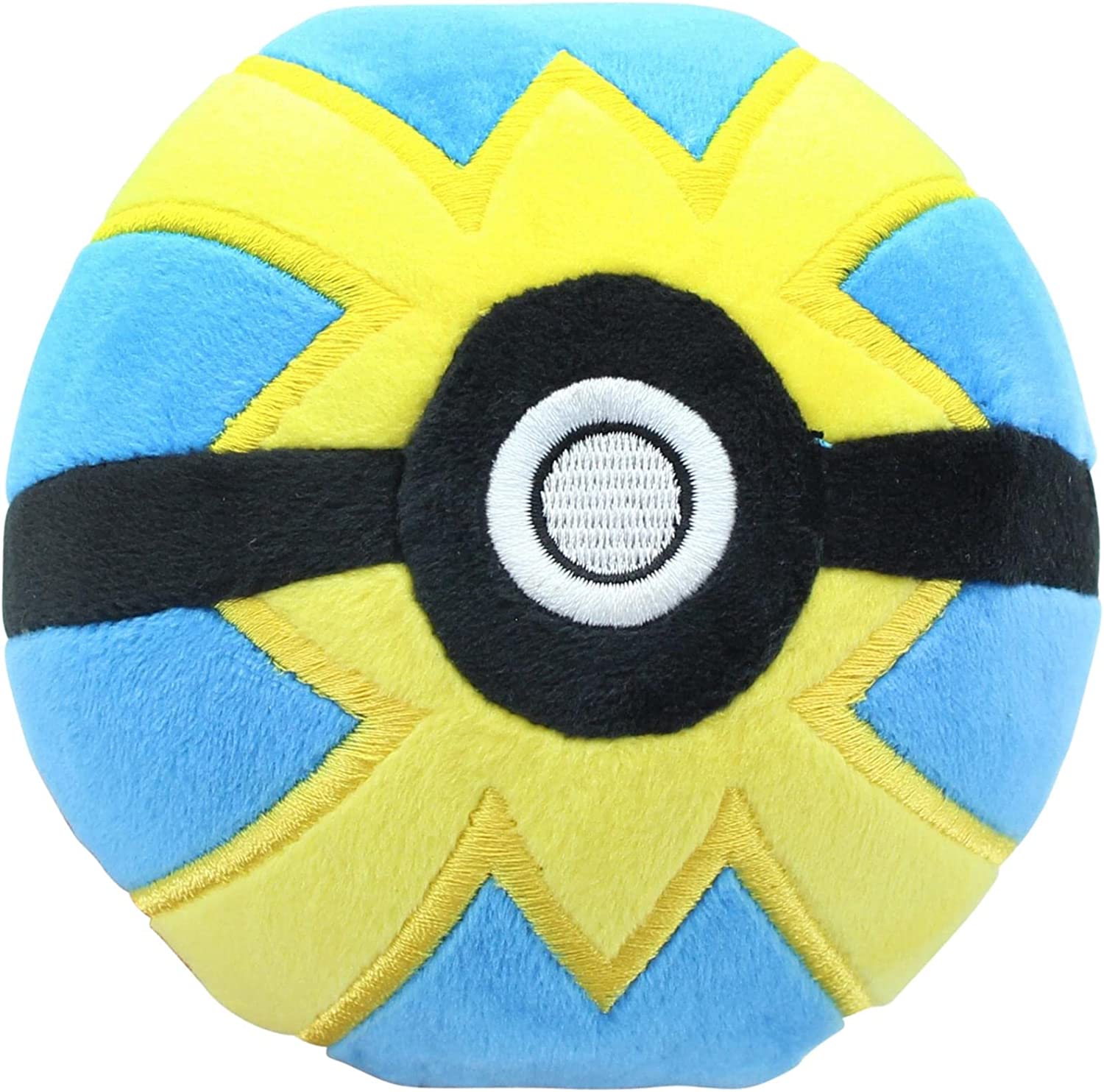 WCT Pokemon 5" Plush Pokeball Quick Ball with Weighted Bottom