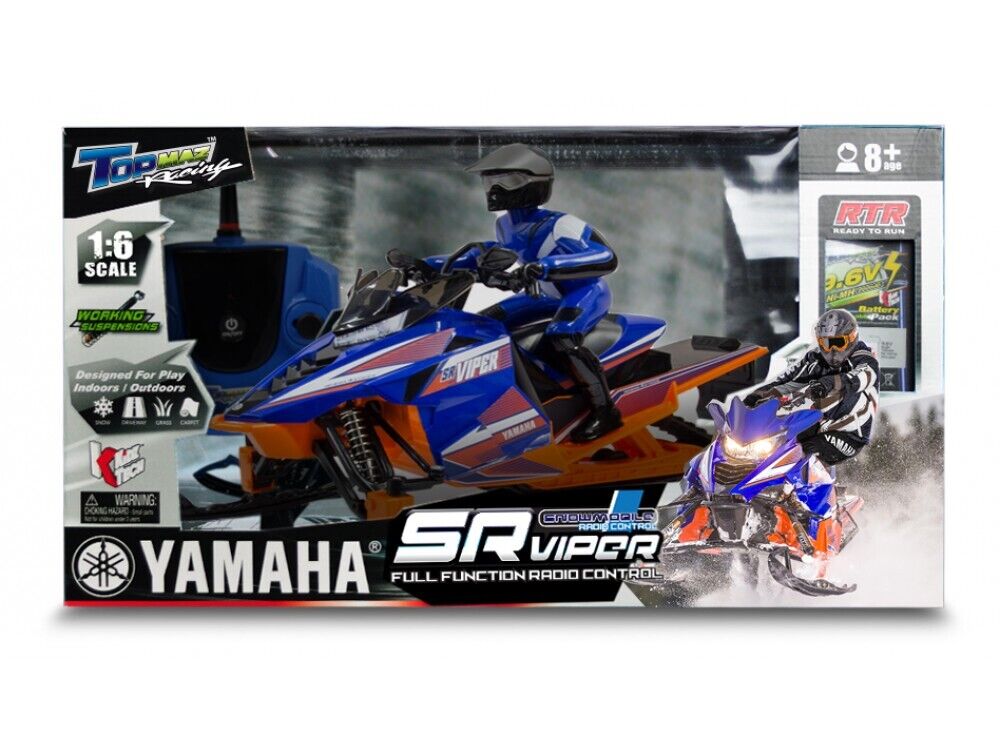 Kidz Tech Top Maz Racing Yamaha SR Viper Snow Mobile Radio Control Full Function