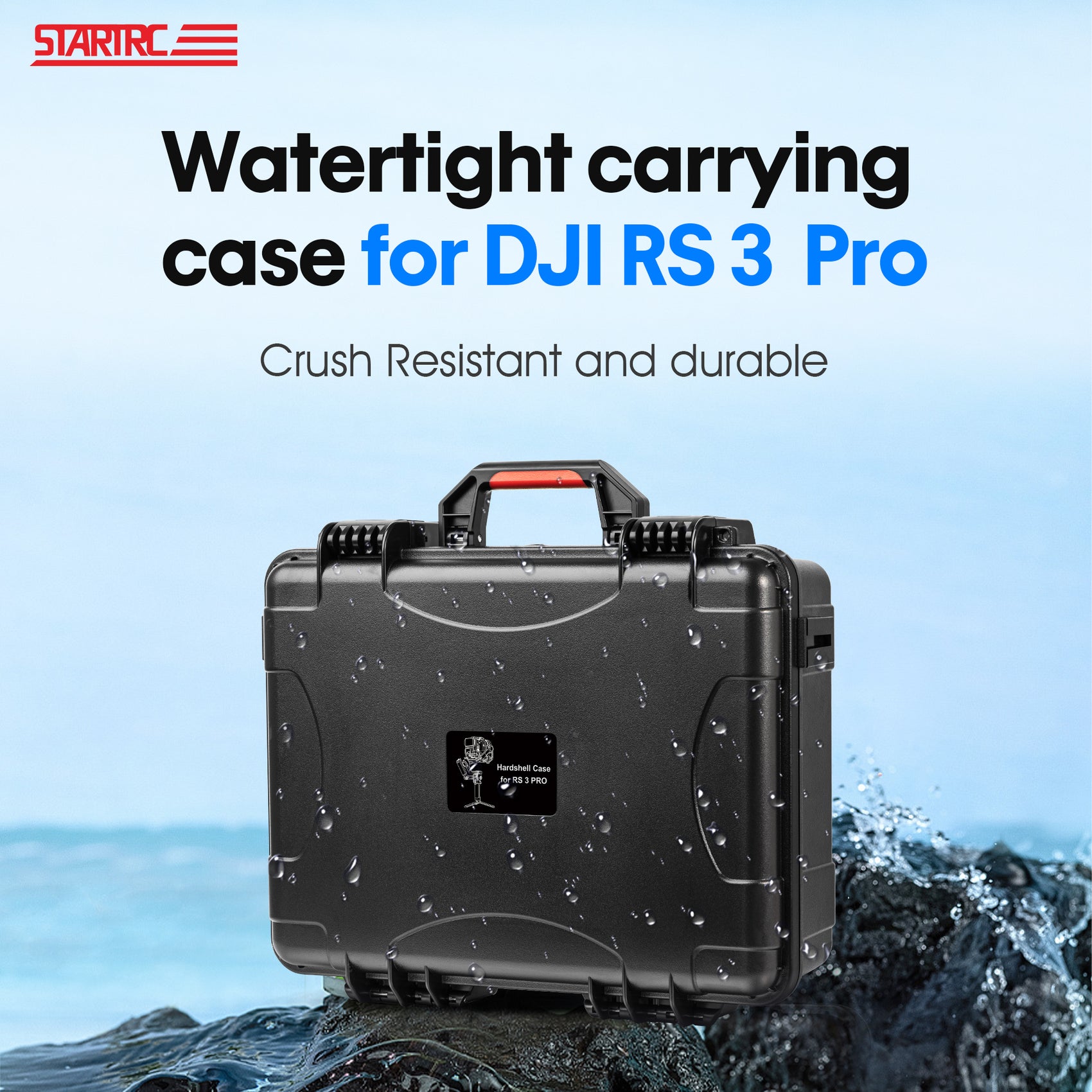 STARTRC RS3 Pro Gimbal Stabilizer Case Waterproof Hard Carrying Case DJI Ronin