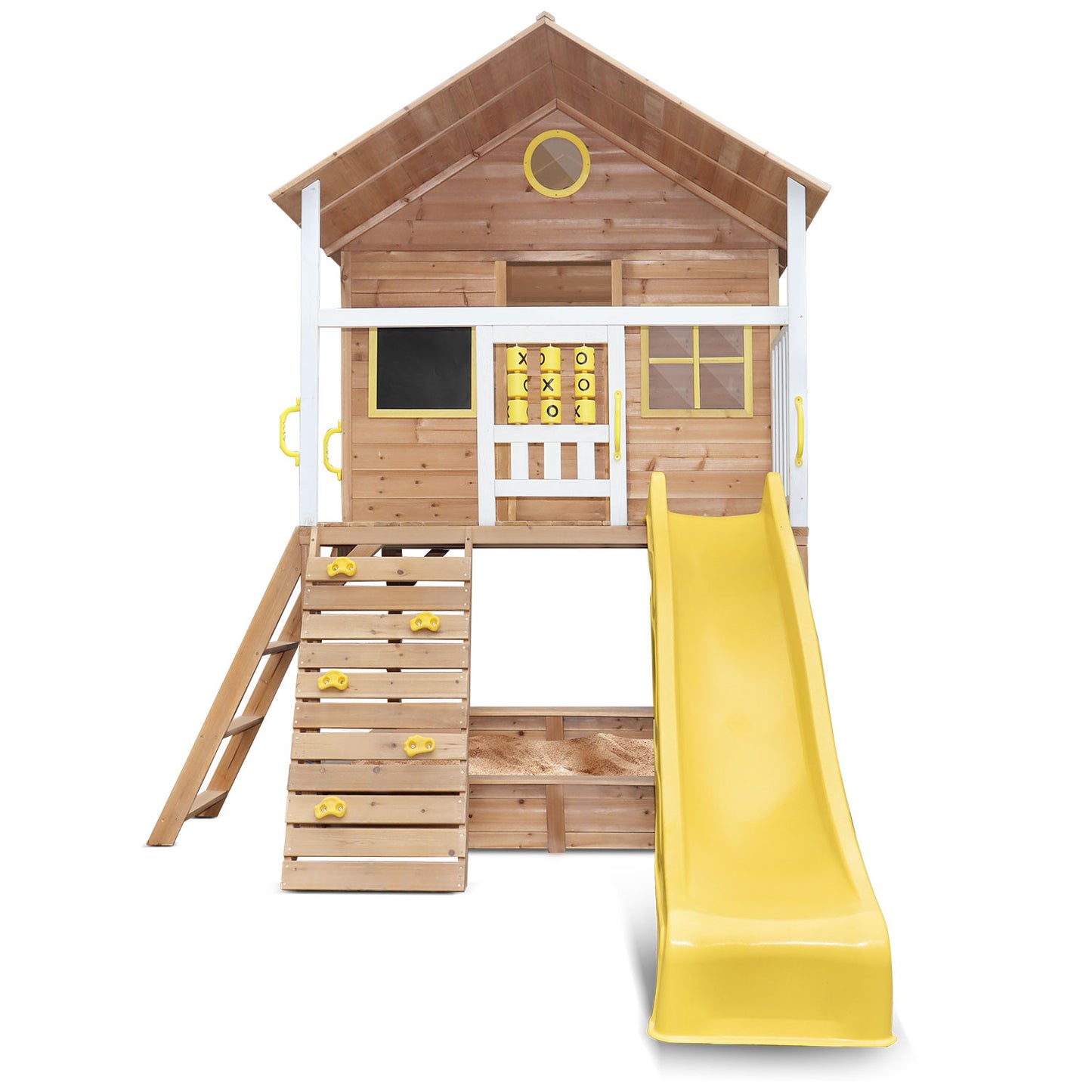 Lifespan Kids Warrigal Cubby House - Yellow Slide