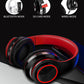 Bluetooth 5.0 Wireless Earphones Foldable Headset Stereo Headphones (White)